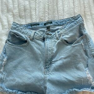 Wild Fable Light Blue Denim Shorts